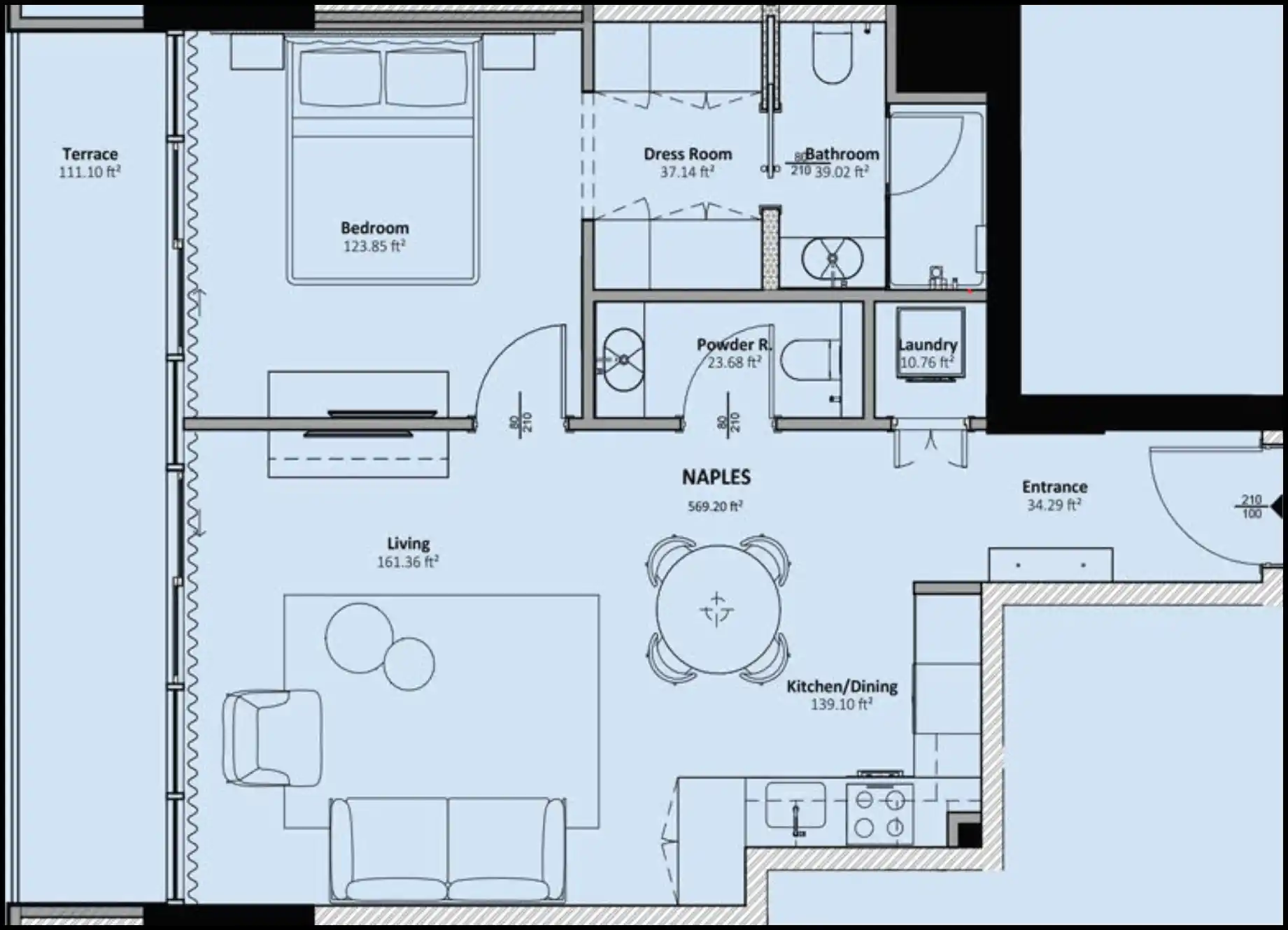 Floor Plans of Livel Residenza