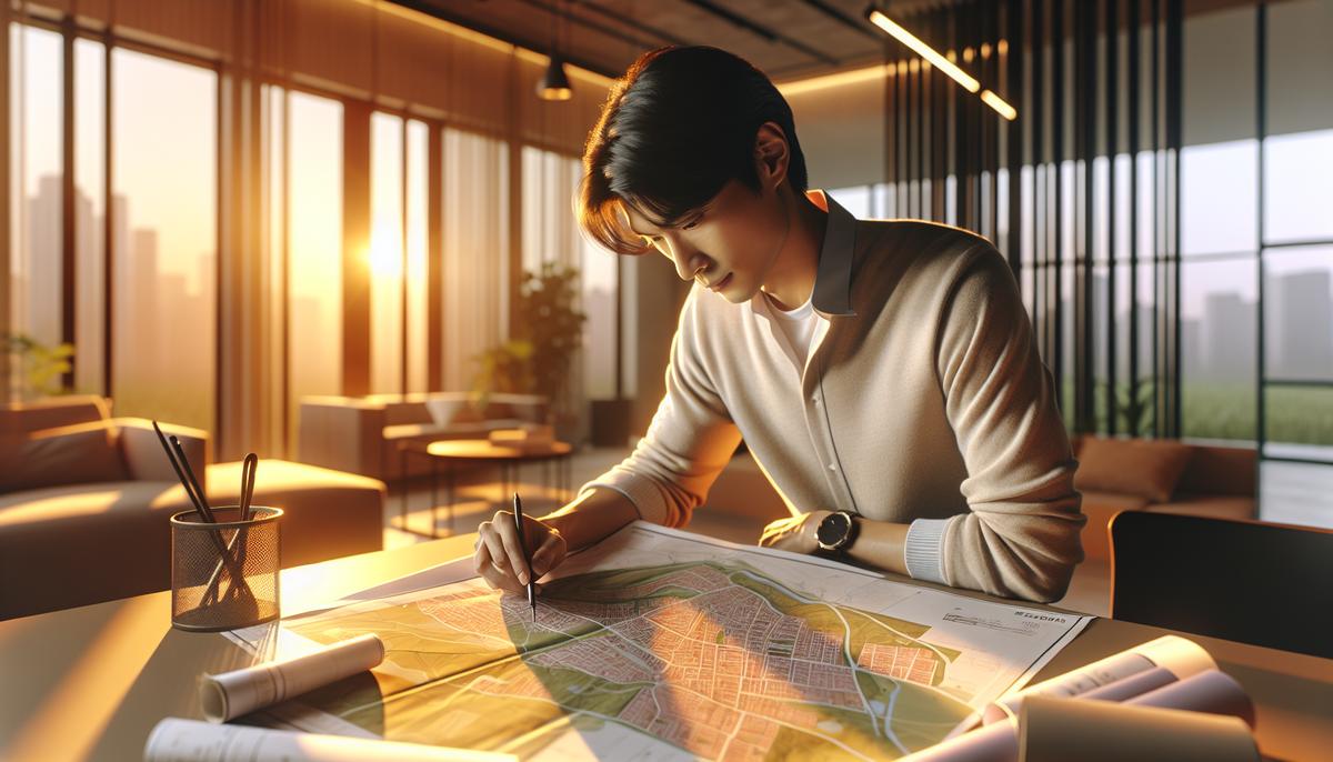 Как проверить статус земли/объекта: ключевые признаки риска Руки с документами и кадастровая карта участка