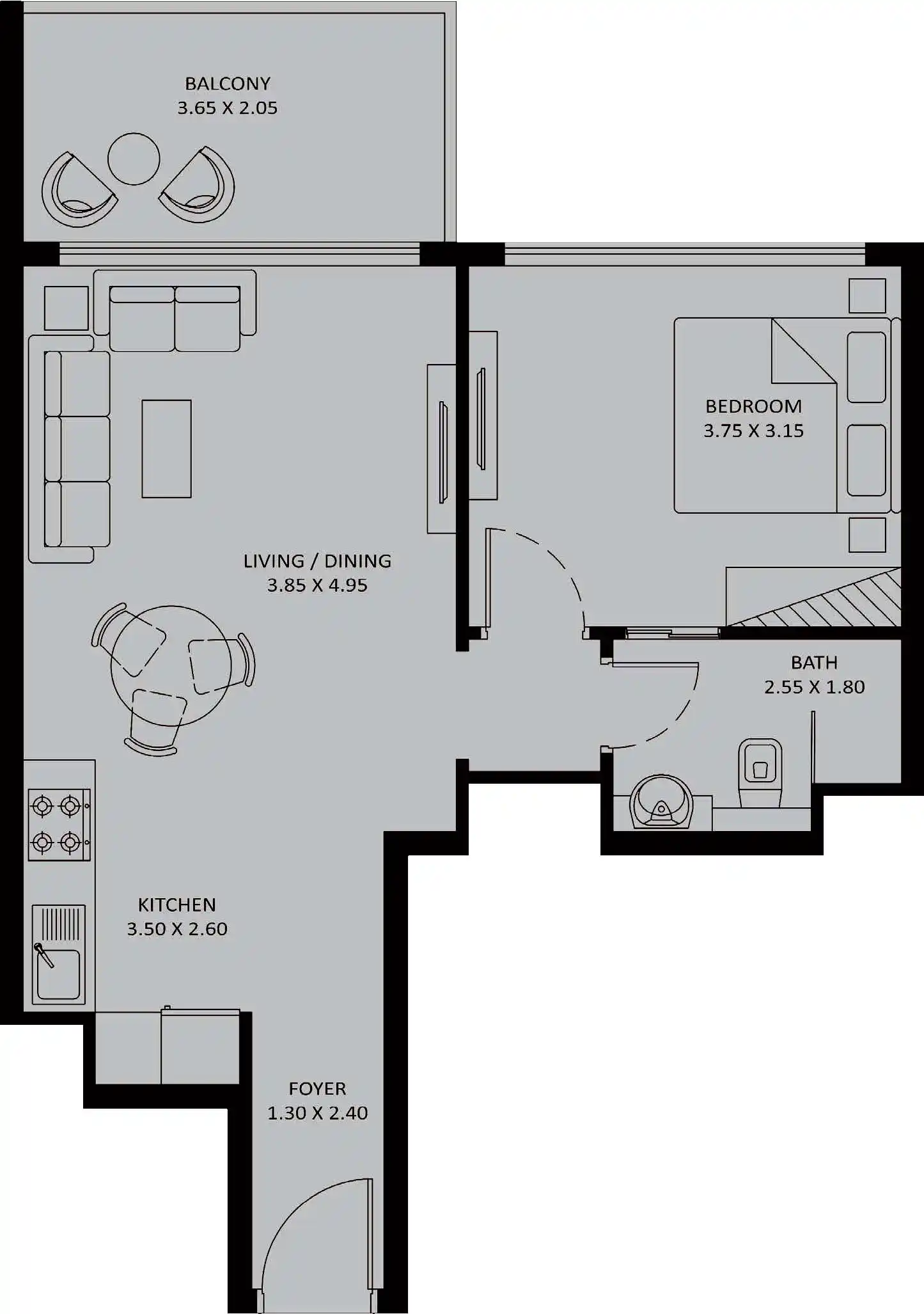 Floor Plans for Danube Oasiz in Dubai