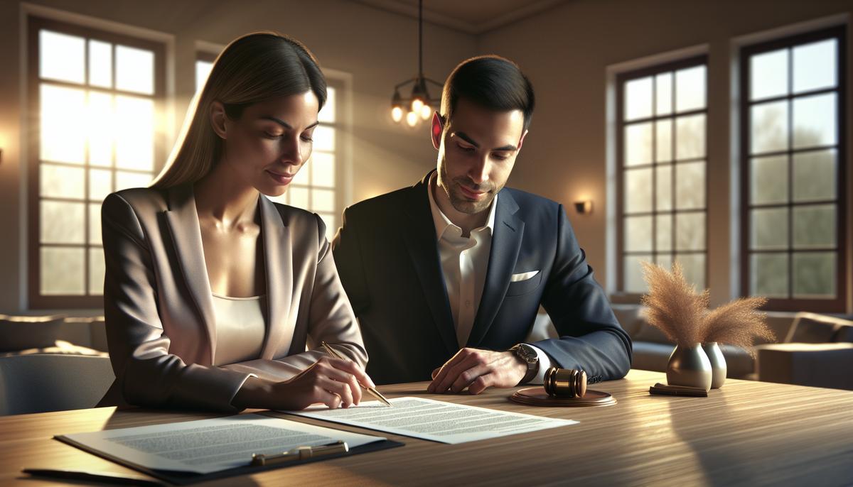 Юридическая проверка продавца: какие документы нужны Покупатель и юрист проверяют документы на квартиру