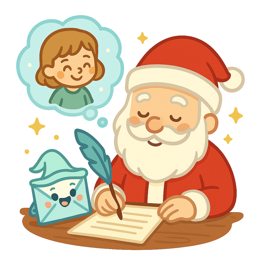 Create a magical personalized letter from Santa Claus for $12.99 with free US shipping. Perfect for Christmas 2025 memories!