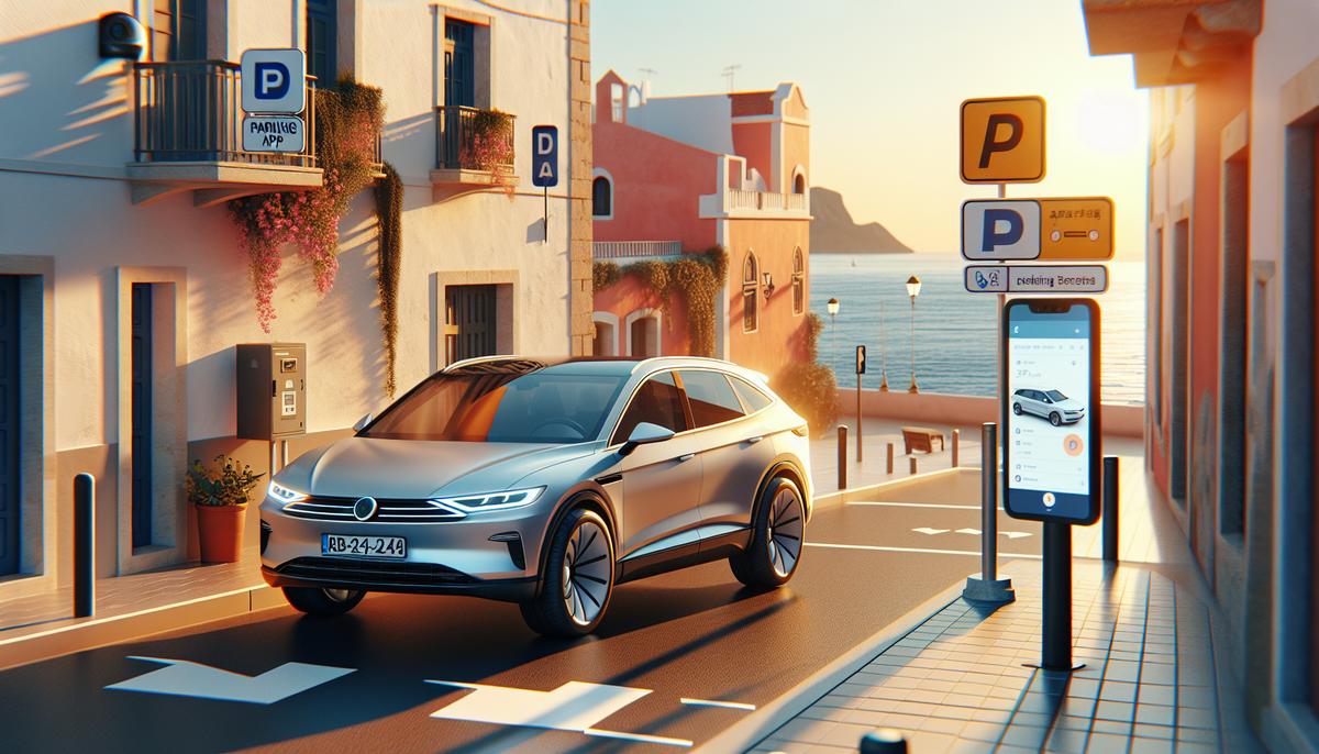 Парковка в Батуми: правила, штрафы и приложения Автомобиль на прибрежной платной парковке в Батуми