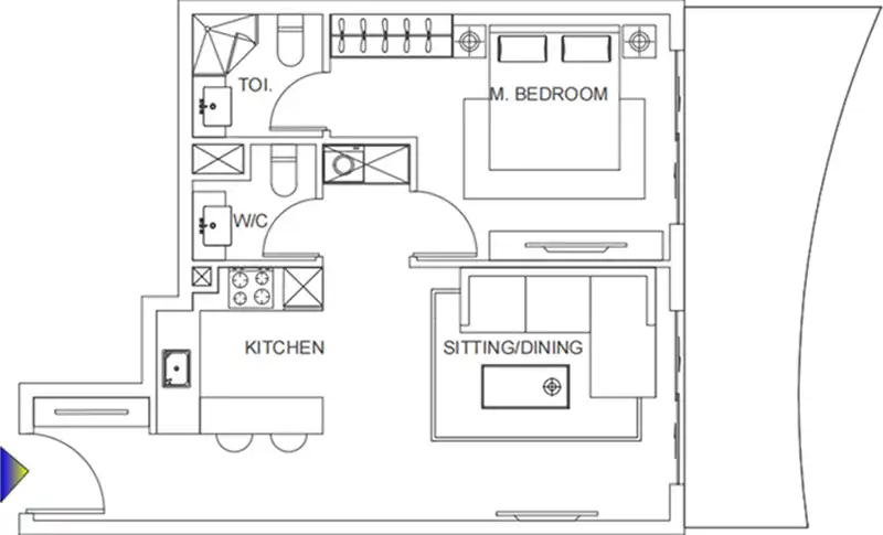 Floor Plans of Stamn Nautis Residences