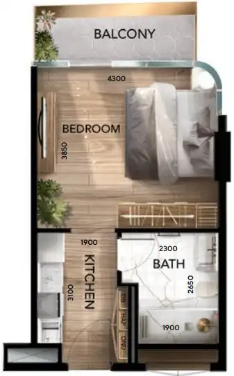 Floor Plans for Radiant Atrium in Abu Dhabi