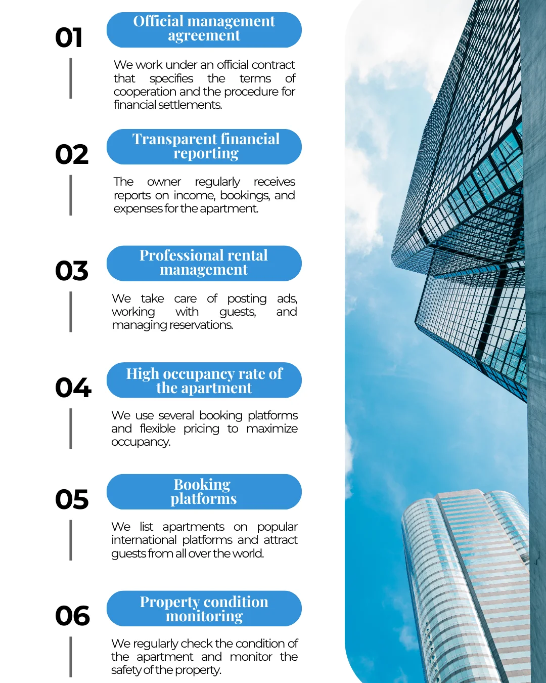 Advantages of a management company in Batumi | Best Host Batumi Advantages of a management company in Batumi: official contract, financial reporting, rental management, and property control