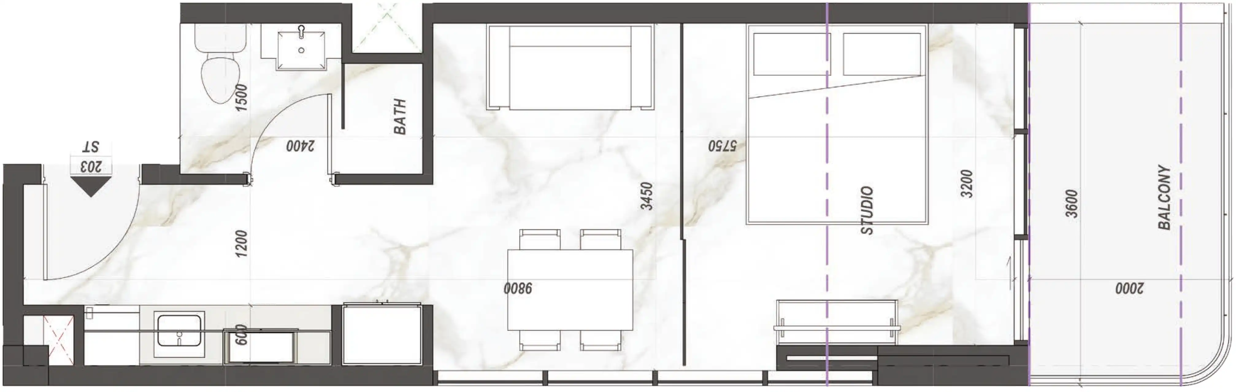 Floor Plans for Zyra Hills by Laraix in Dubai