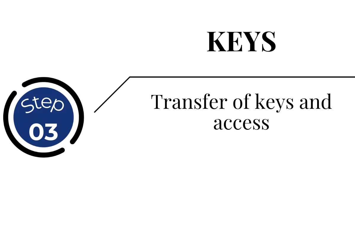 Transfer of Keys and Access to the Apartment Transfer of keys and access to the property management company to start apartment management in Batumi