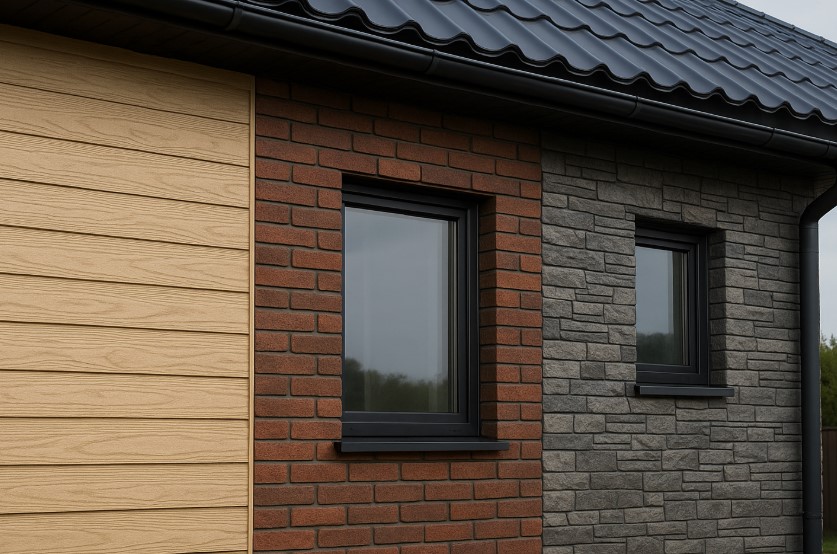 Фасадні декоративні панелі на будинку, захист і оздоблення фасаду