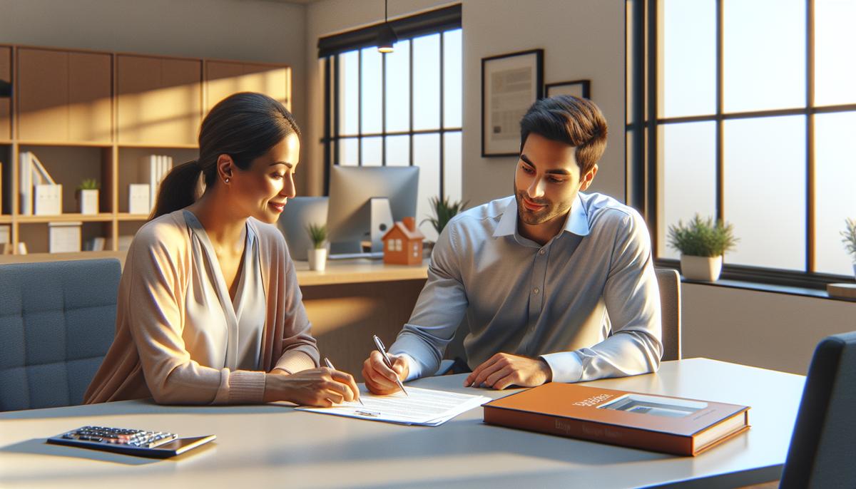 Одобрение ипотеки: типовые причины отказов и как их избежать в 2025–2026 Эксперт проверяет ипотечные документы за столом