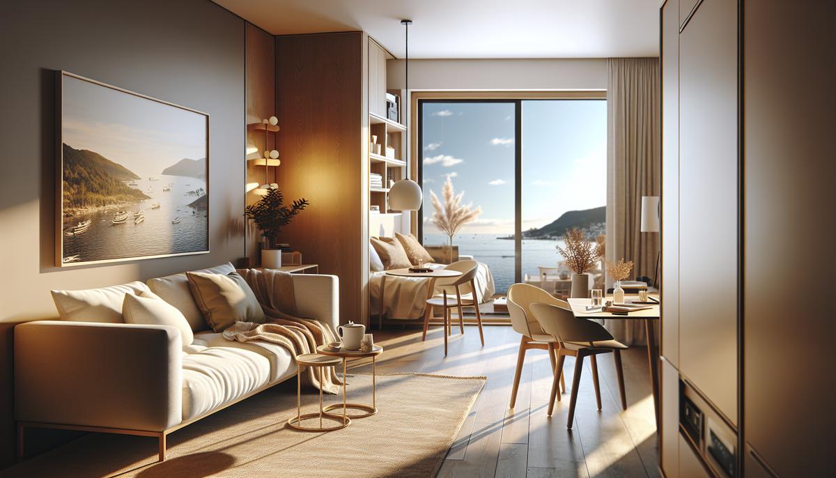 Инвестиции в апартаменты‑студии в центре Батуми Апартаменты‑студия в центре Батуми с видом на город и море