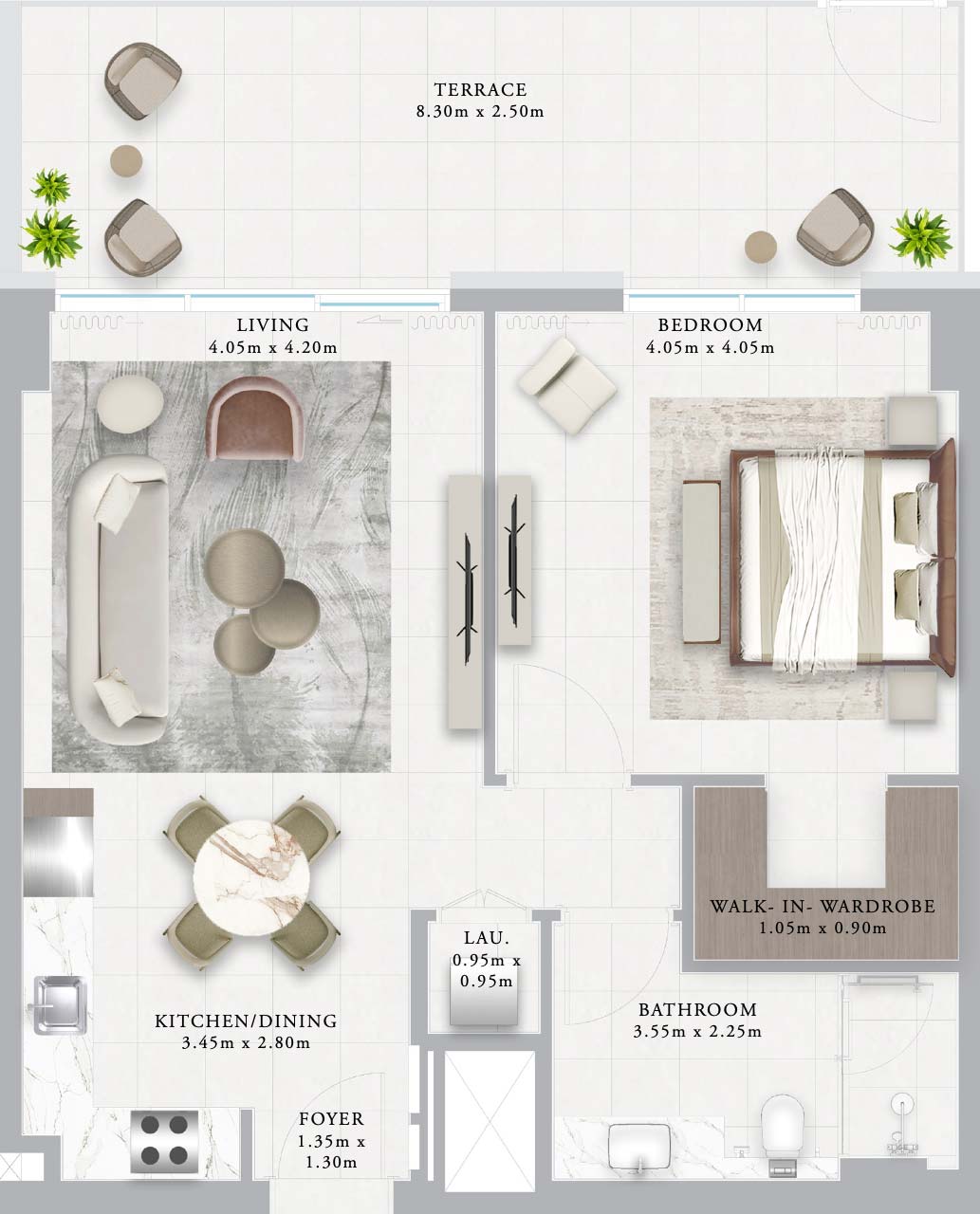 Floor Plans of Emaar Ocean Point