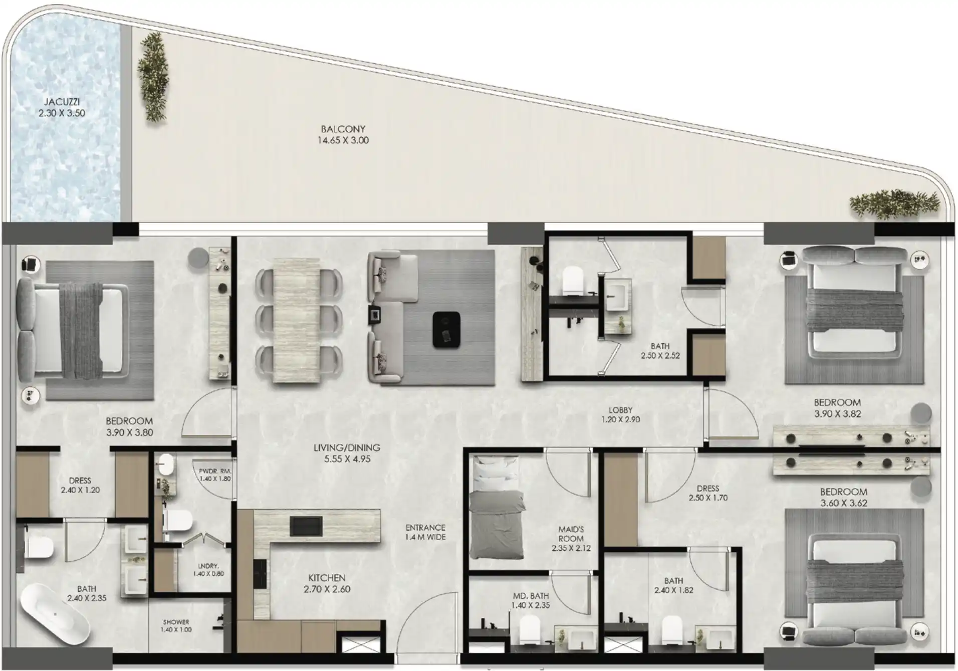 Floor Plans of Prescott Verano