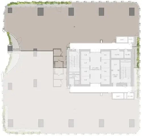 Floor Plans for Christian A. Rockefeller Business Tower in Dubai