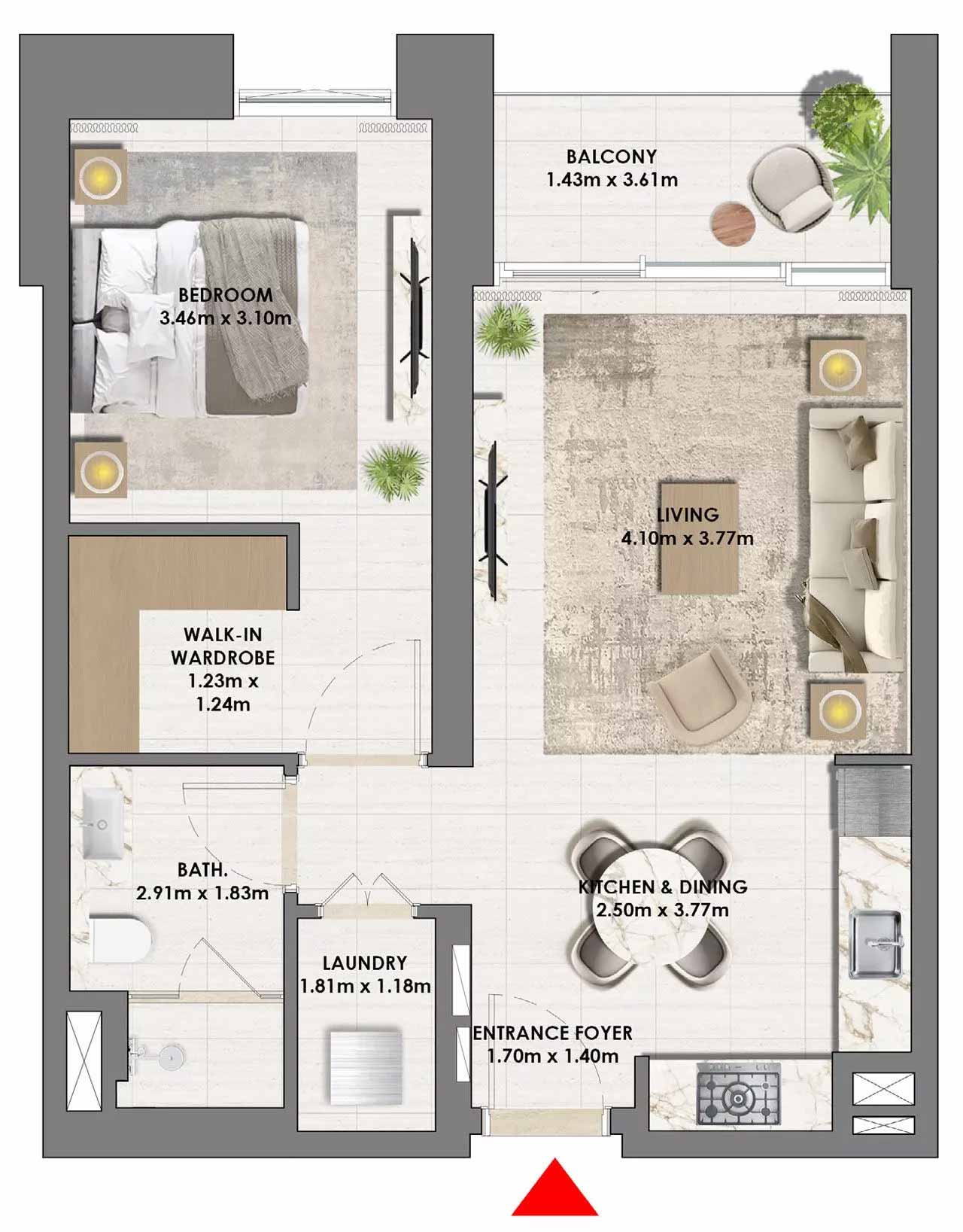 Планировки Emaar Parkside Views