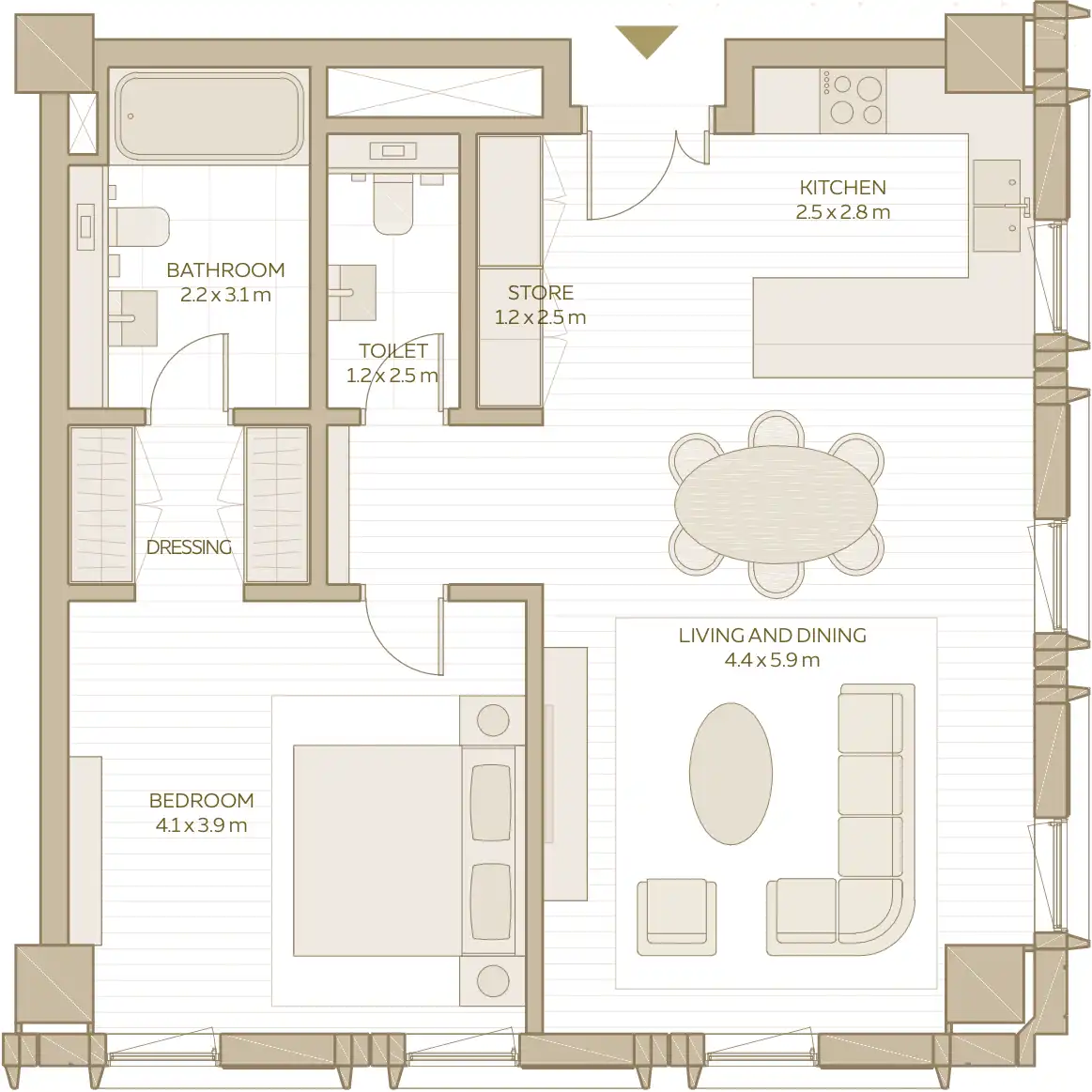 Floor Plans of Al Waha Residences at Expo City Dubai