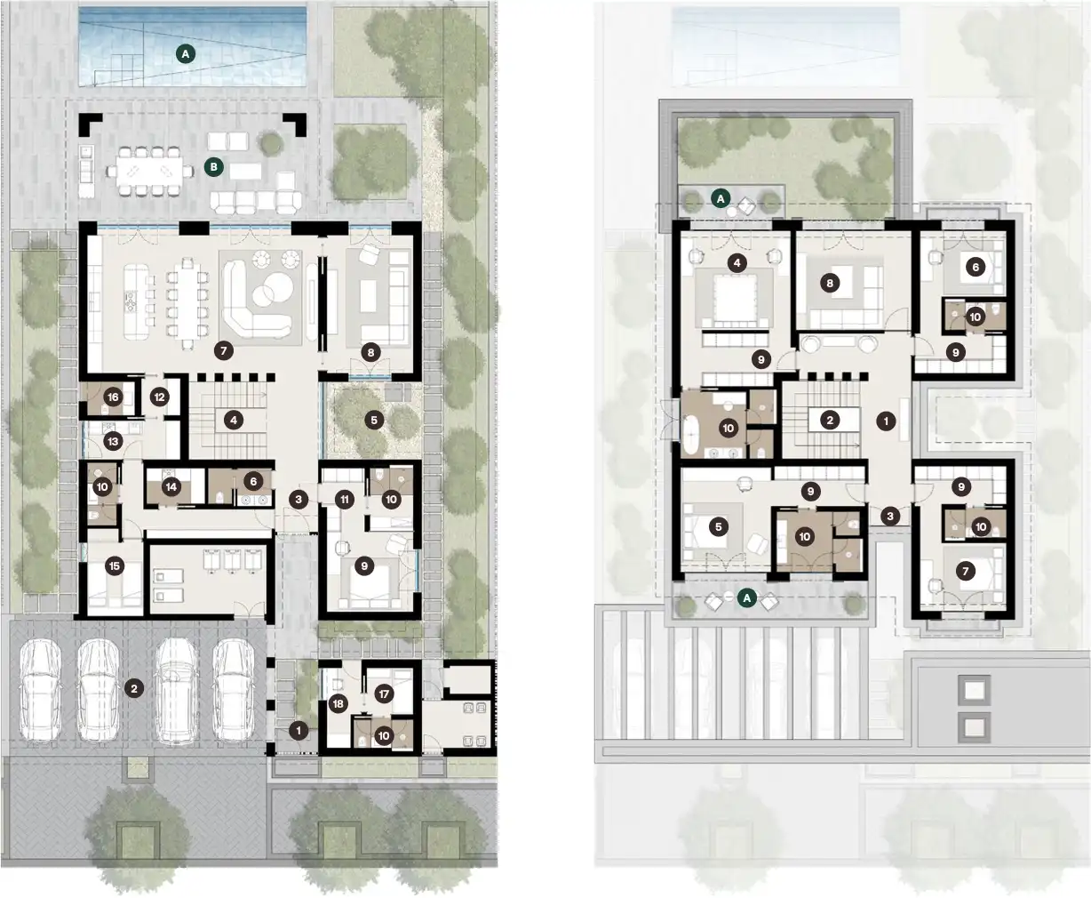 Планировка Hudayriyat Golf Estates by Modon