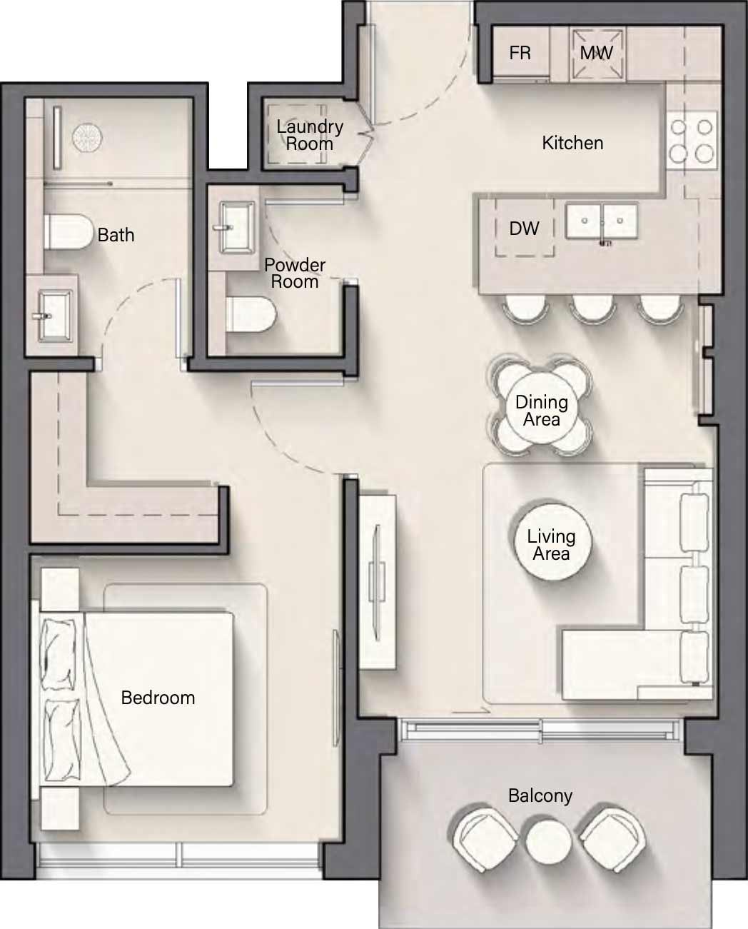 Floor Plans of Ellington Playa Del Sol