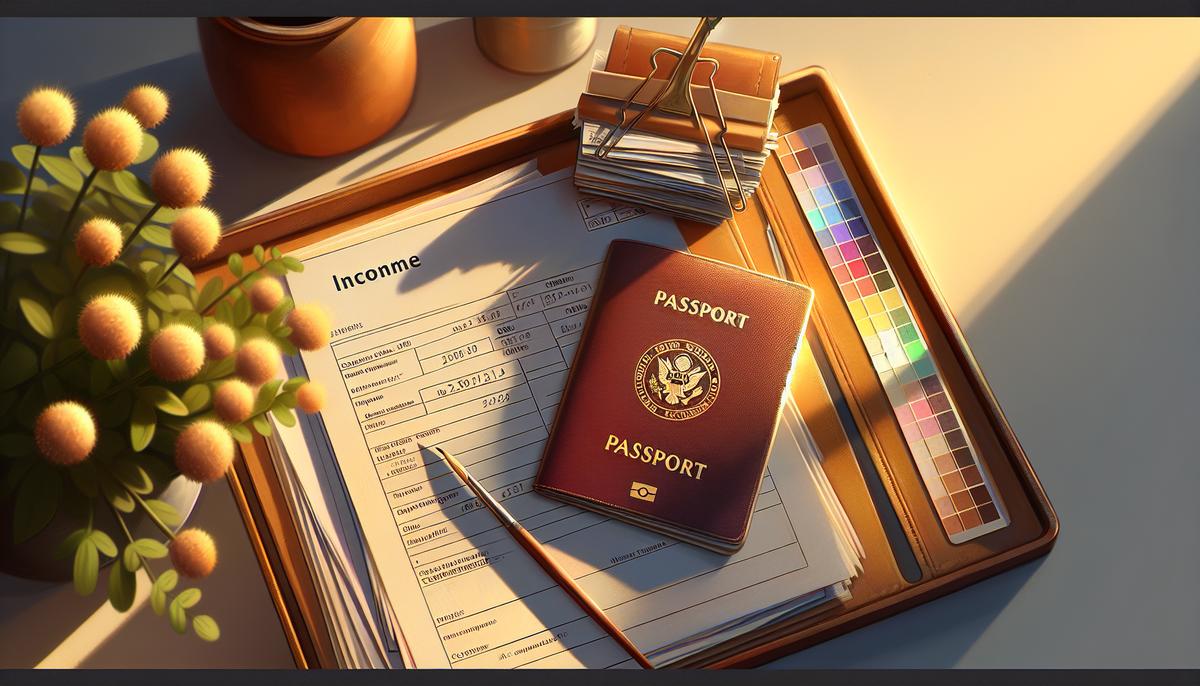 Справки о доходах для банка: что реально принимают в Грузии в 2025–2026 Папка с документами о доходах для банка