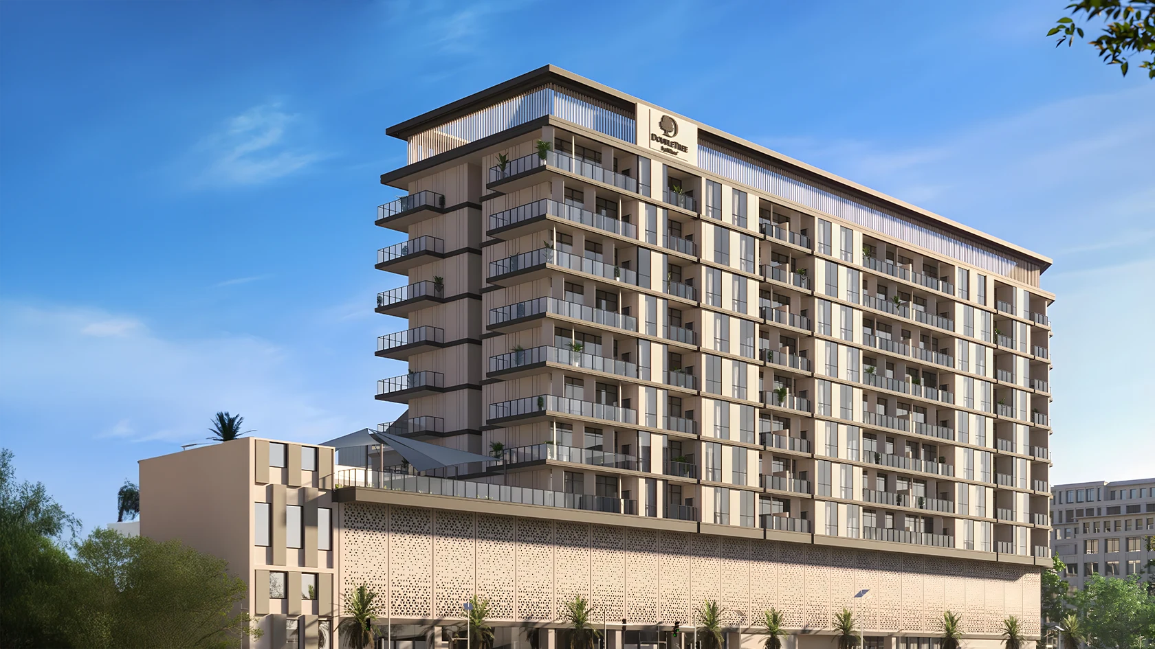 Апартаменты DoubleTree by Hilton at Jumeirah Garden City в Дубае
