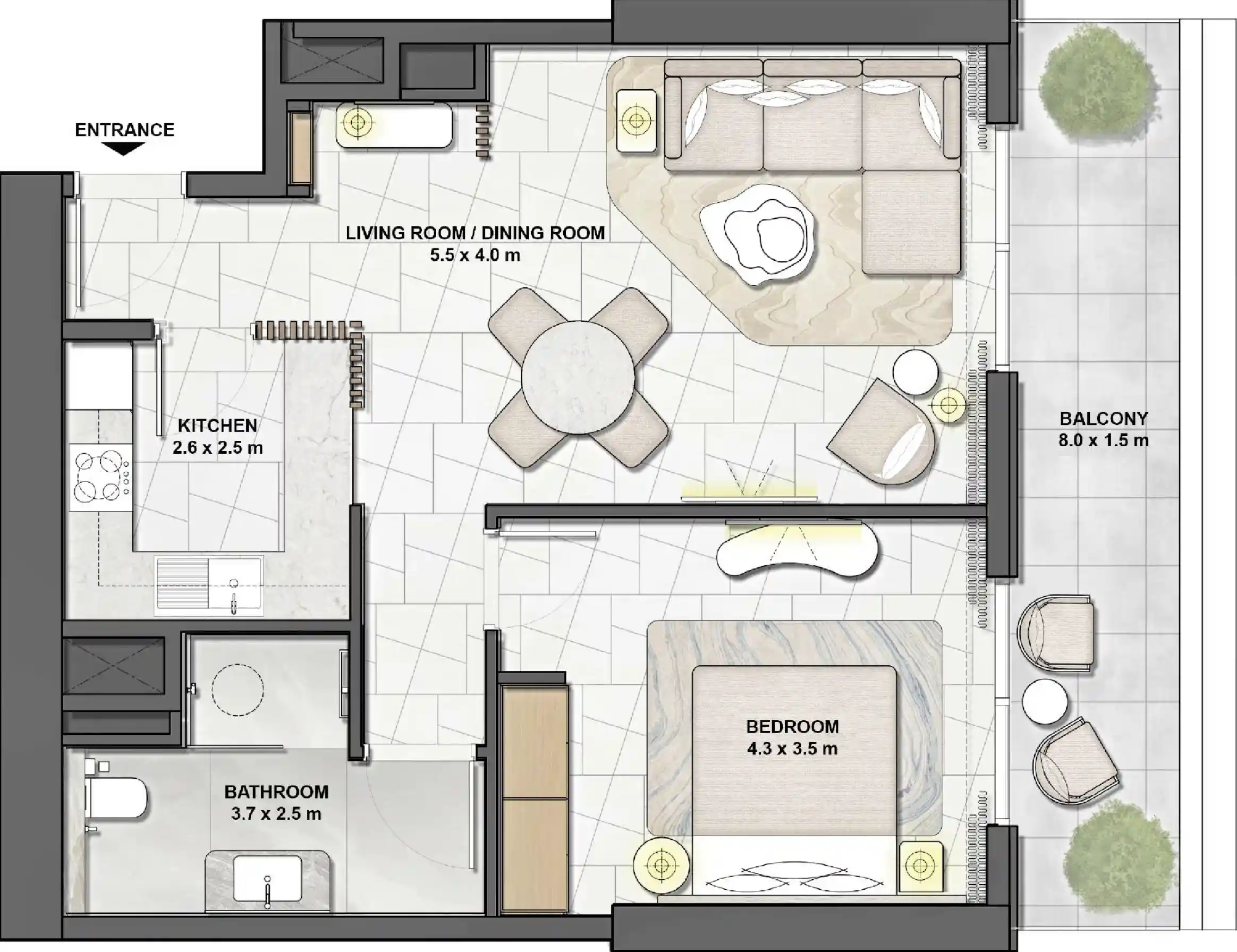 Floor Plans for Saria by BEYOND in Dubai