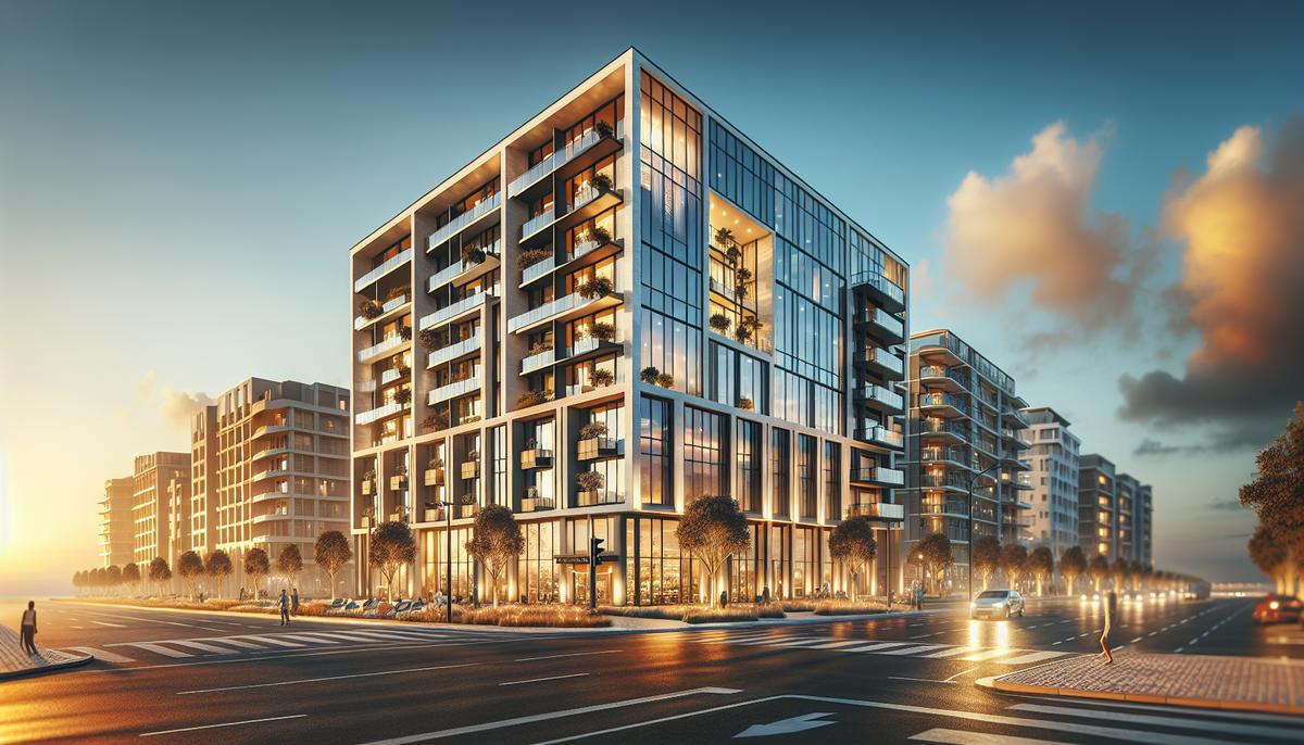 Инвестиции в коммерческие офисы Батуми Современный коммерческий офис в Батуми с видом на город