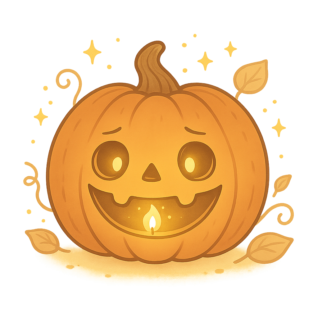 Personalized glowing Halloween letter 2025