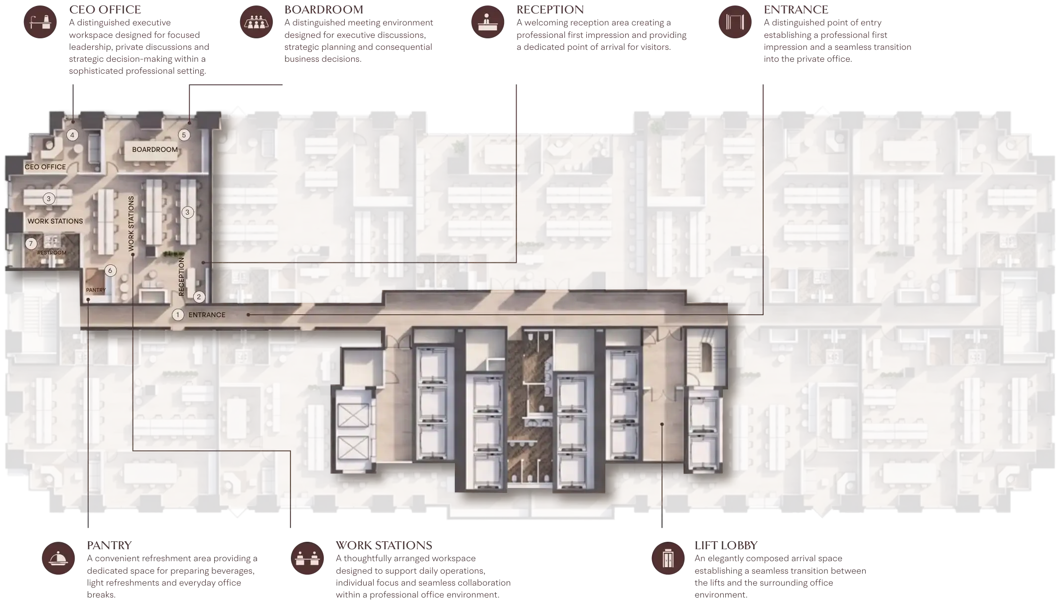 Floor Plans for AHS Twin Towers in Dubai