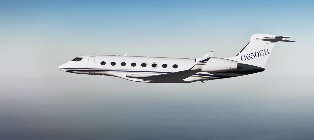 Book Private Air Charter on Gulfstream G650ER