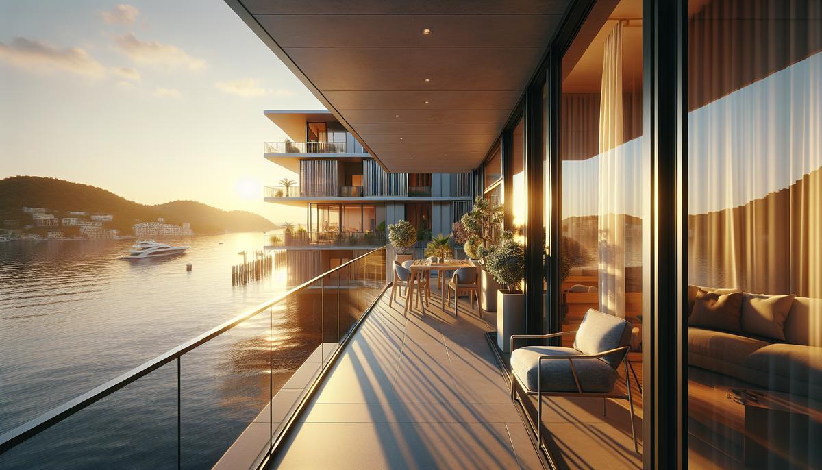 Сколько стоит снять квартиру у моря: премия за локацию в цифрах Балкон с видом на море