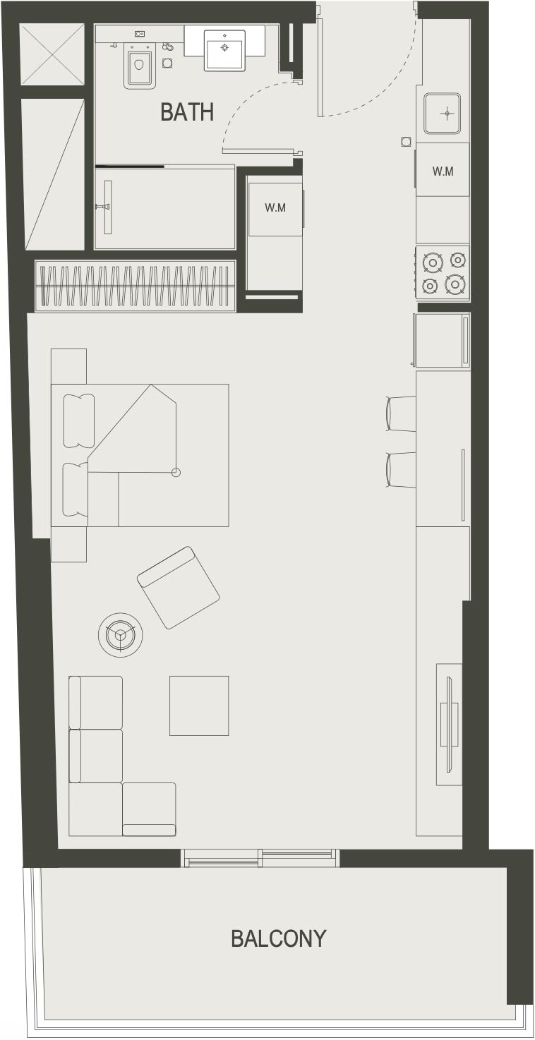 Floor Plans of Binghatti Dawn