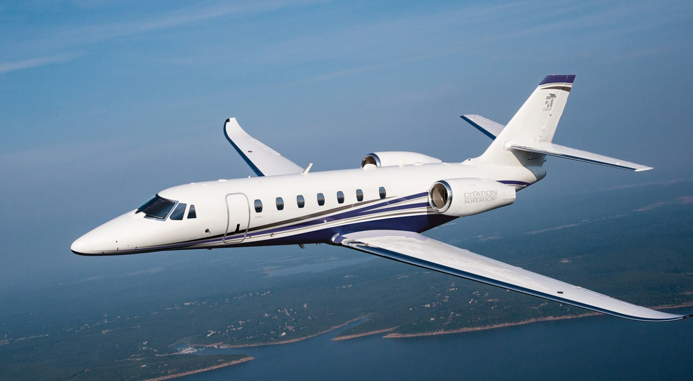 Book Private Air Charter on Citation Sovereign/Sovereign+