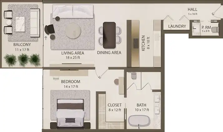 Floor Plans for Omoria Private Residences in Dubai