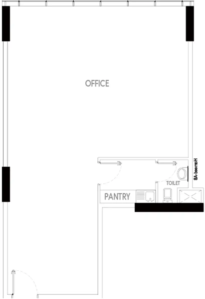 Floor Plans for Tomorrow Commercial Tower in Dubai