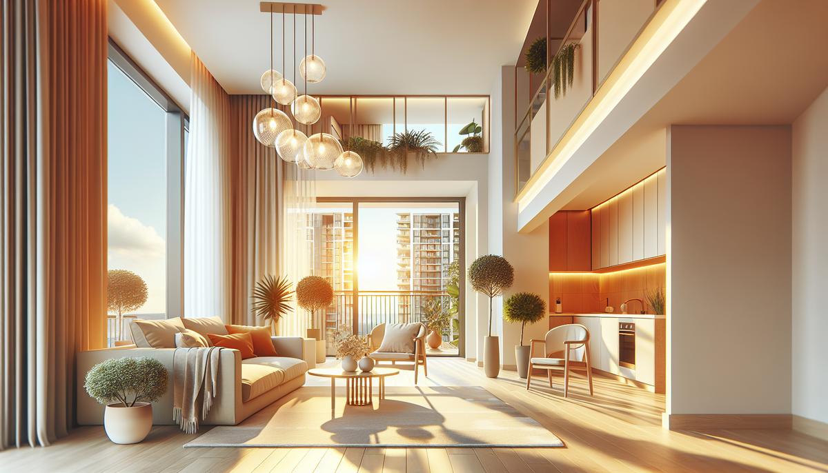 Инвестиции в апартаменты под сдачу туристам в Батуми Балкон апартаментов с видом на море в Батуми, туристы и уютный интерьер