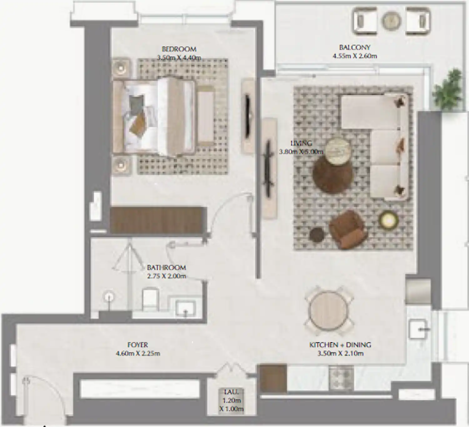 Floor Plans of Emaar Lyvia by Palace
