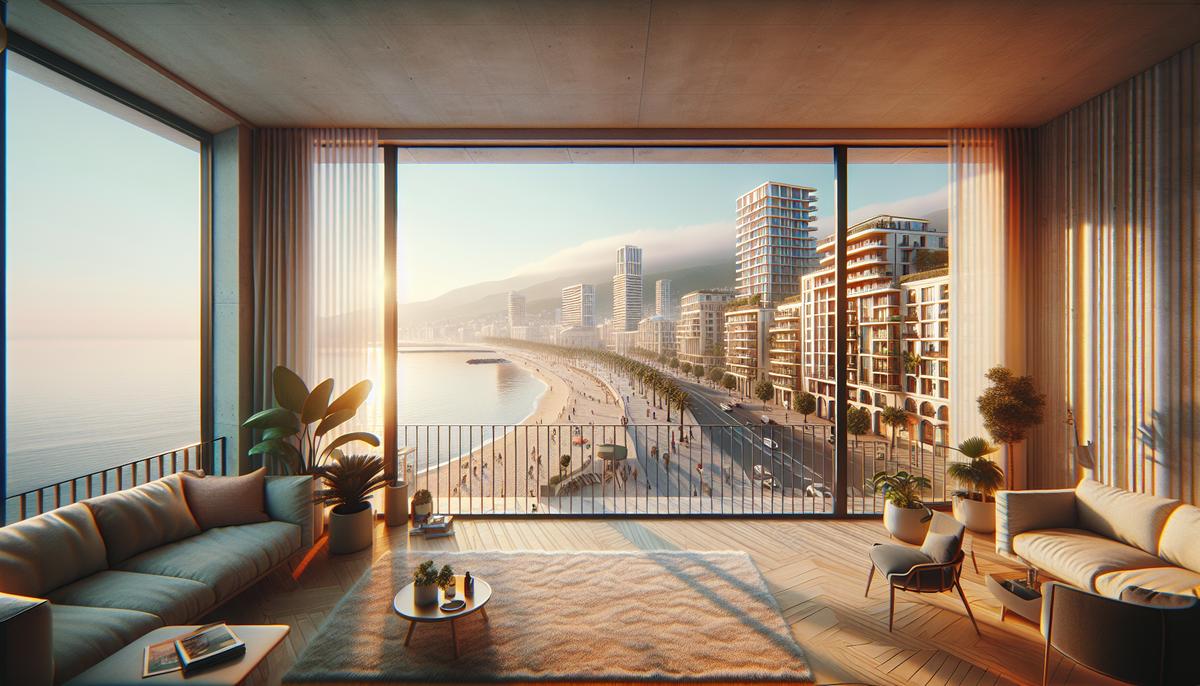 Инвестиции в недвижимость у моря в Батуми Апартаменты у моря в Батуми — вид на набережную и пляж