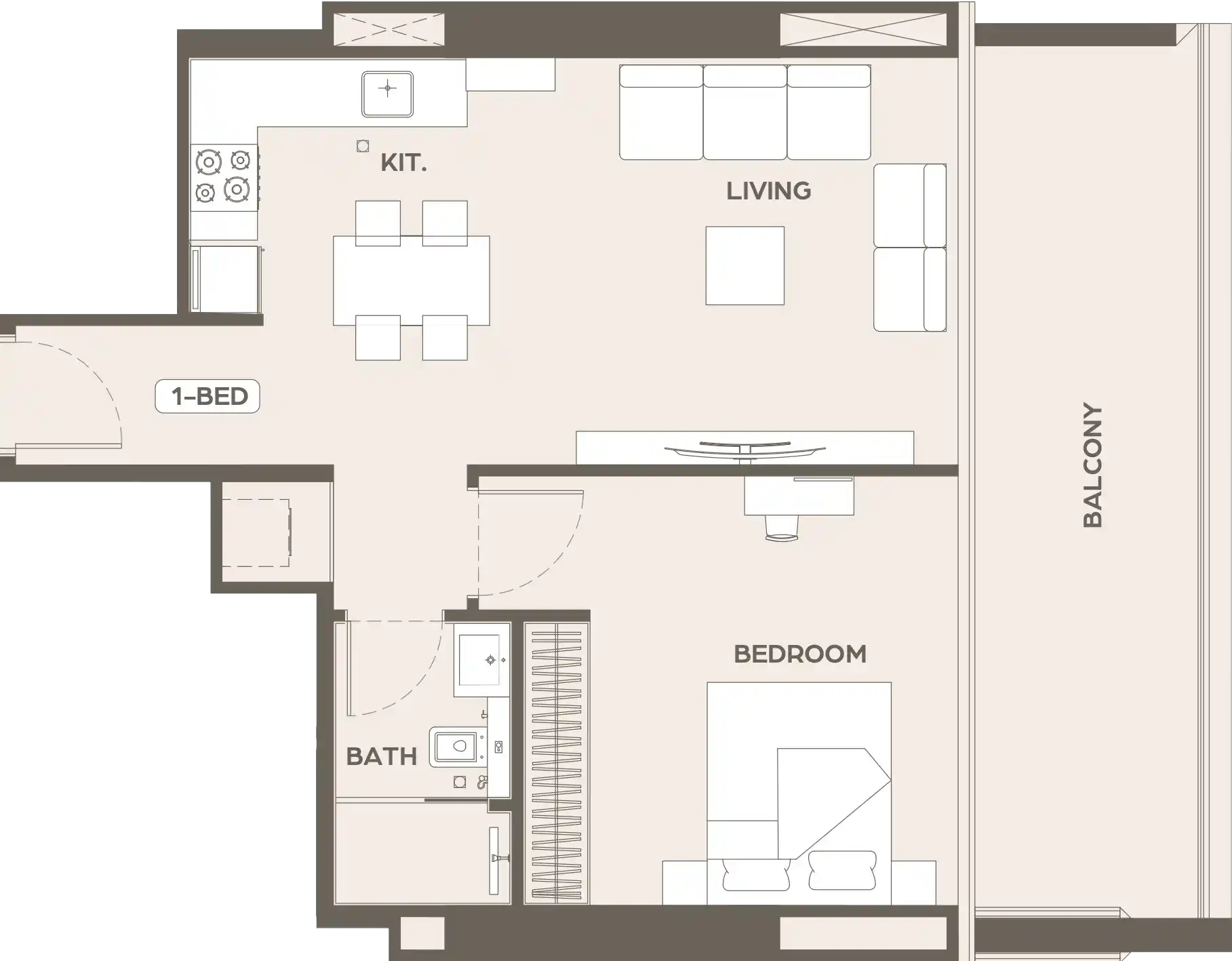 Floor Plans for Binghatti Ivory in Dubai