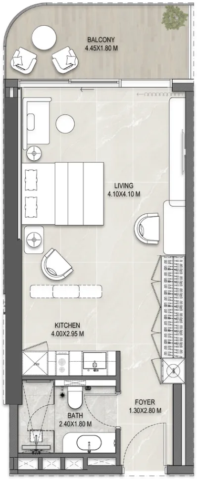 Floor Plans for The Artery Residences by IMKAN in Abu Dhabi