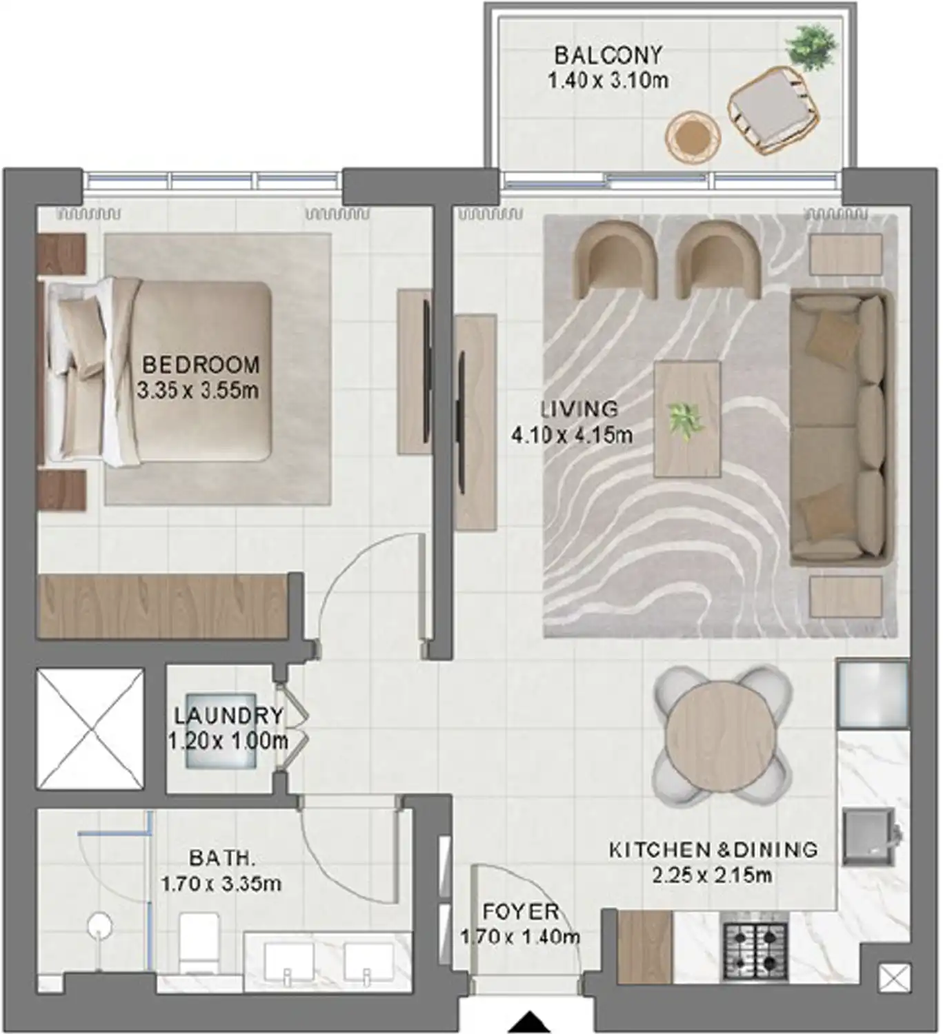 Планировки Emaar South Golf Hills