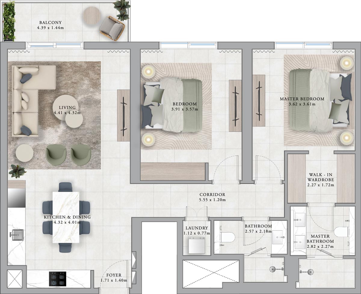 Floor Plans of Emaar Club Place