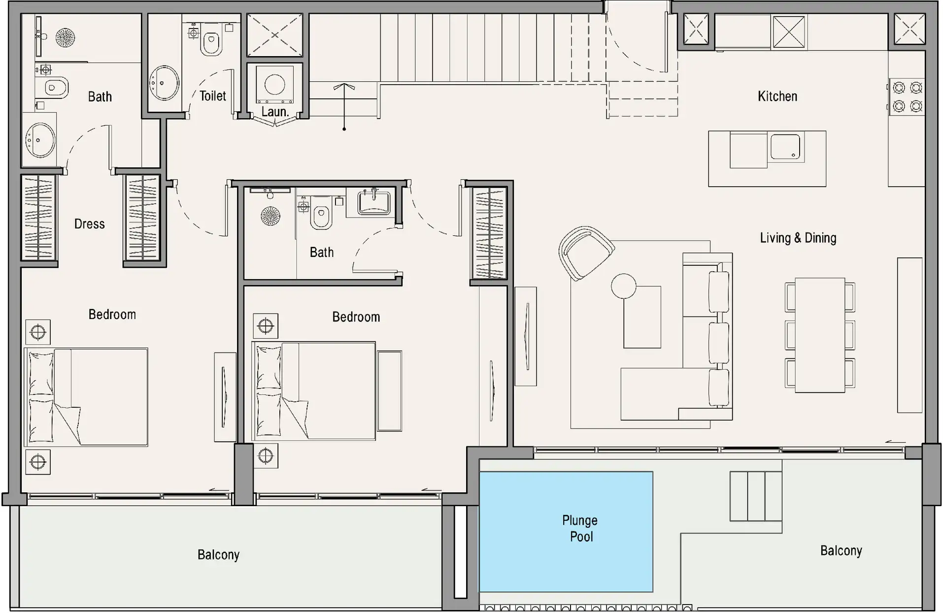 Floor Plans for 113 Residences by Iman in Dubai