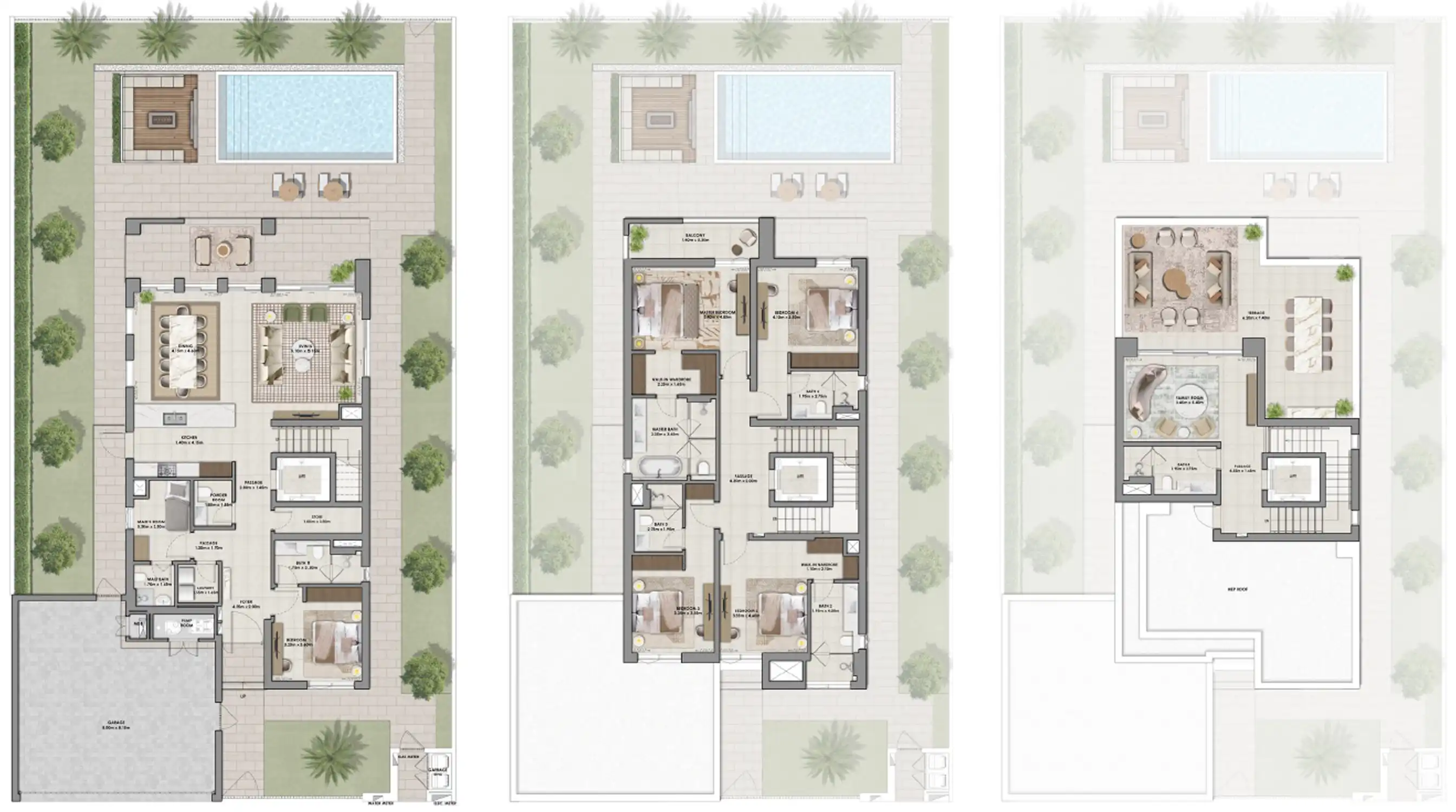 Планировка Emaar Salva