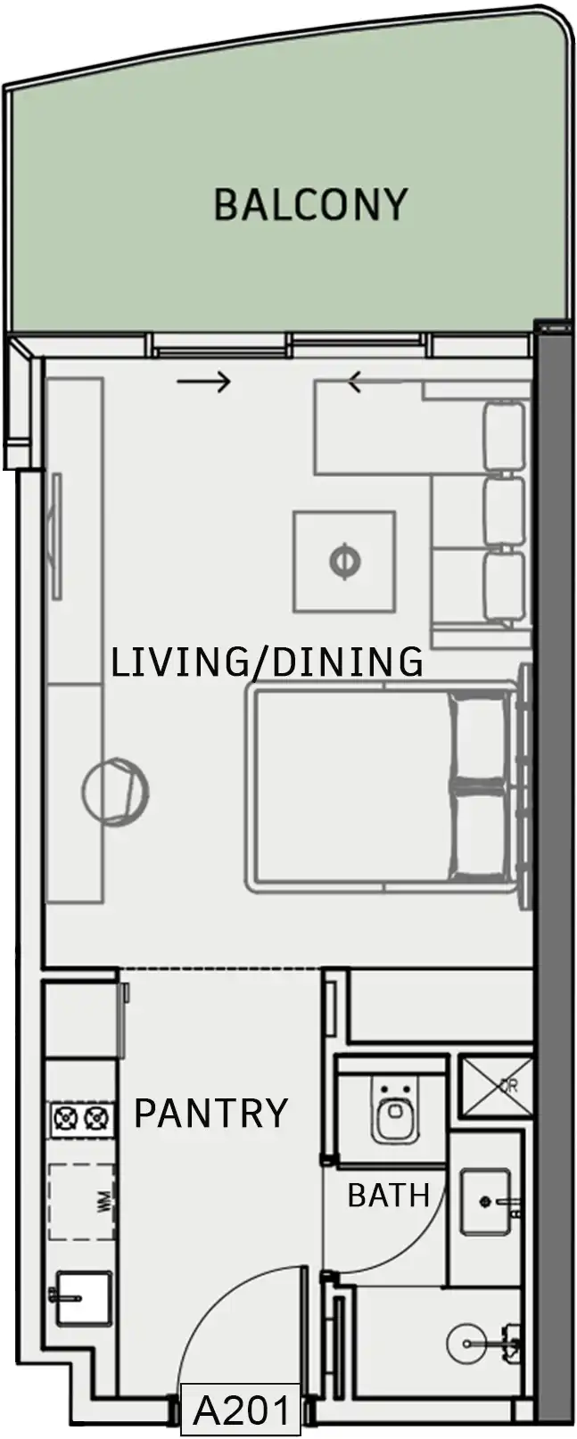 Floor Plans of Sereno Residences