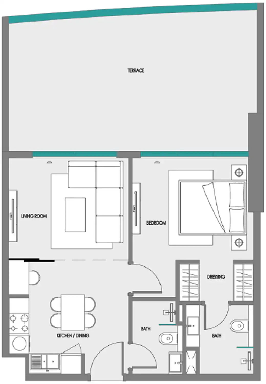 Floor Plans for Samana Greenfield in Dubai