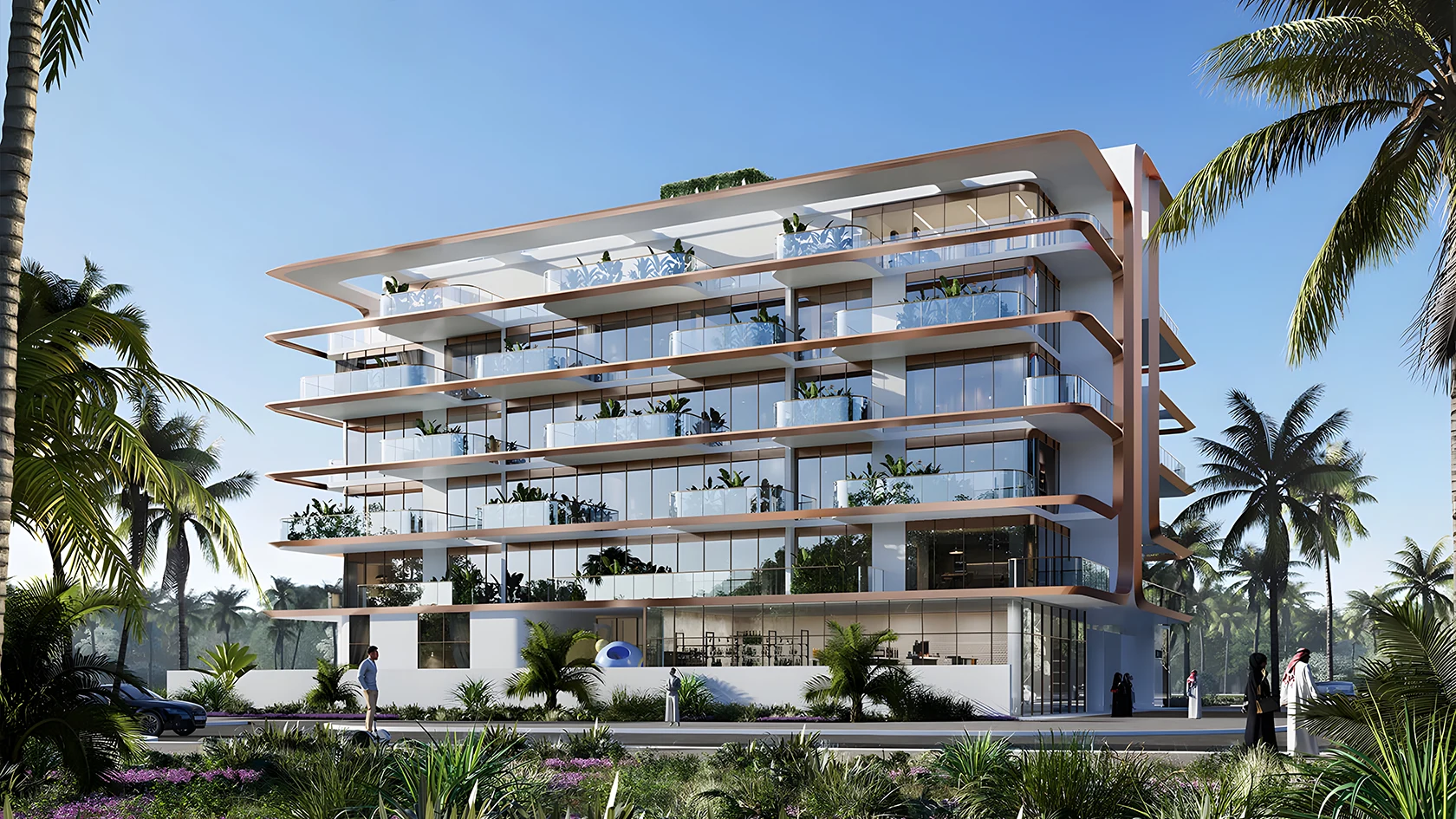 Vedaire Residences by Elton — Апартаменты в Дубае в районе Meydan