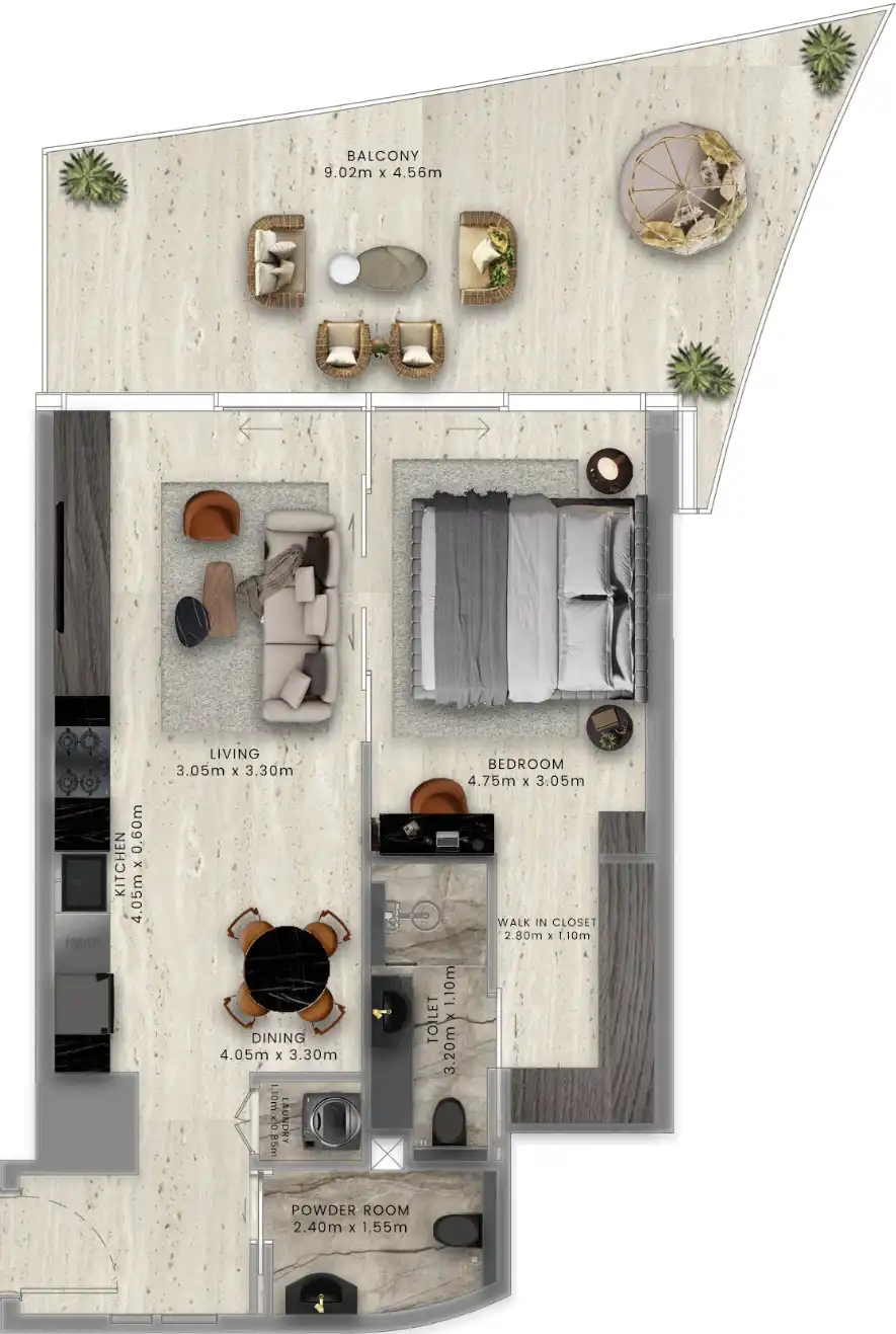 Floor Plans of Ola Residences