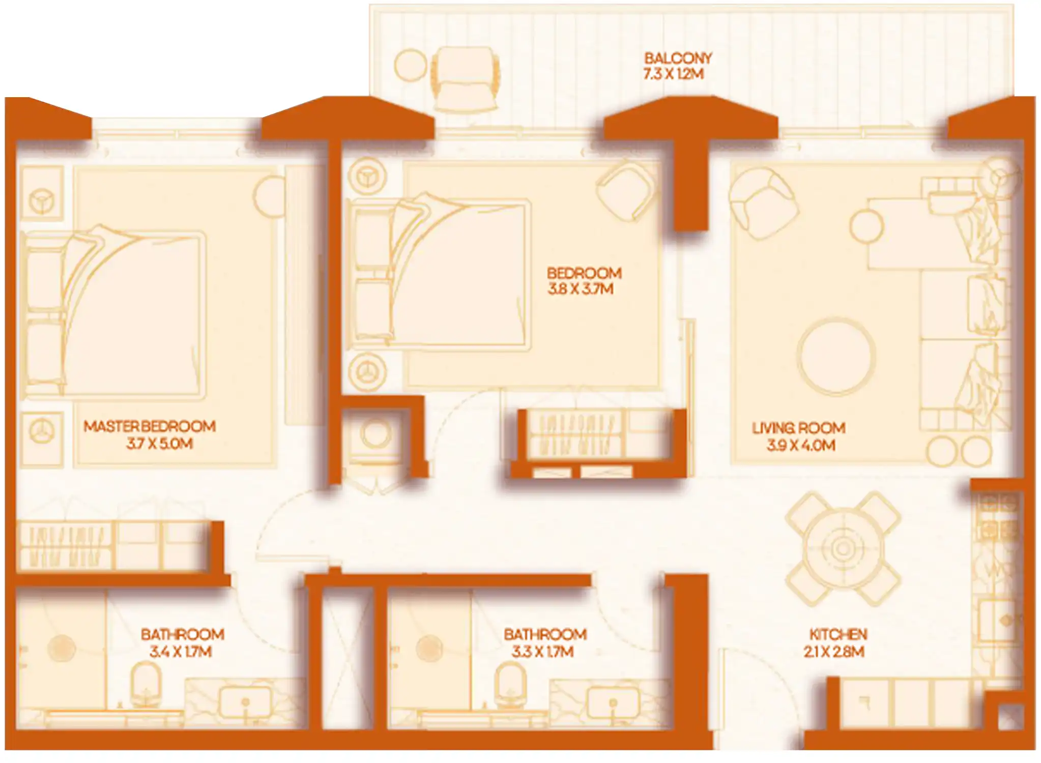 Floor Plans for Loom at Avenew 888 in Dubai
