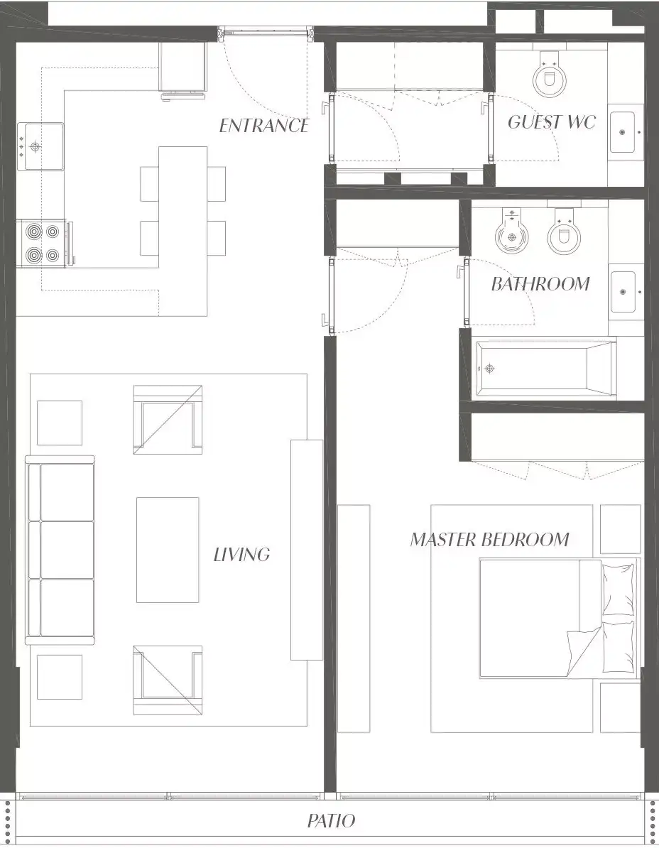 Floor Plans for Gateway Porto in Ajman