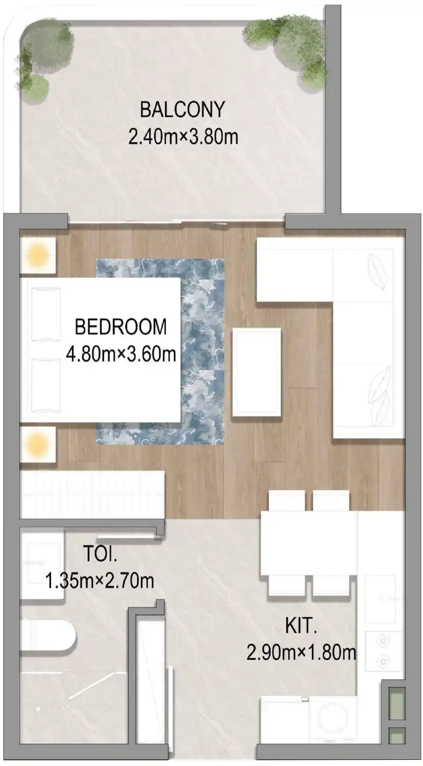 Планировка Oasis Residences