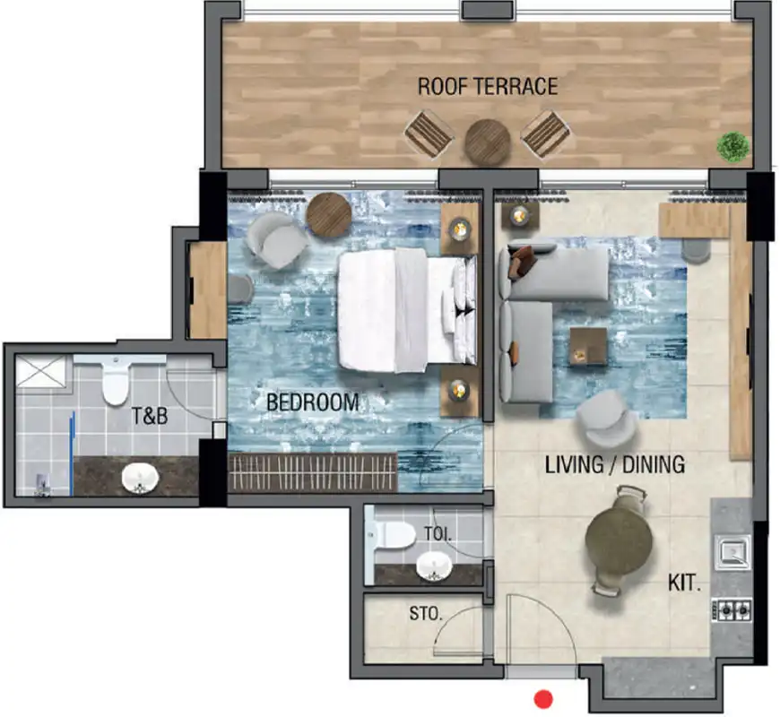 Floor Plans of Affini Tribute Portfolio Residences